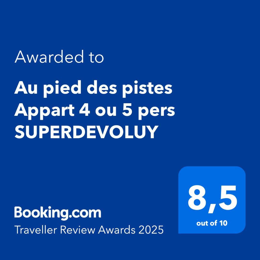 Au Pied Des Pistes Appart 4 Ou 5 Pers Superdevoluy Екстериор снимка